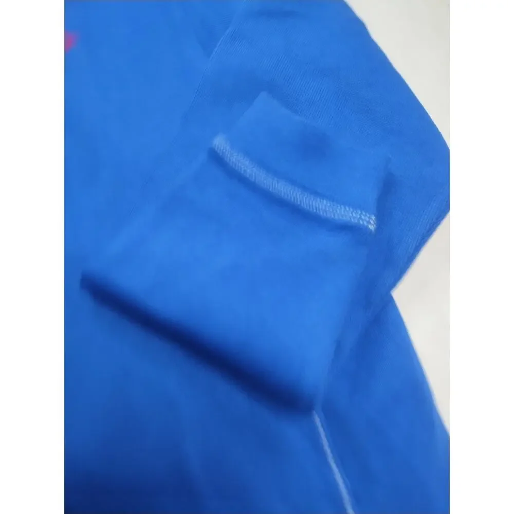 Tommy Bahama Supima 1/4 Zip Pullover Blue Islandzone Men’s Large